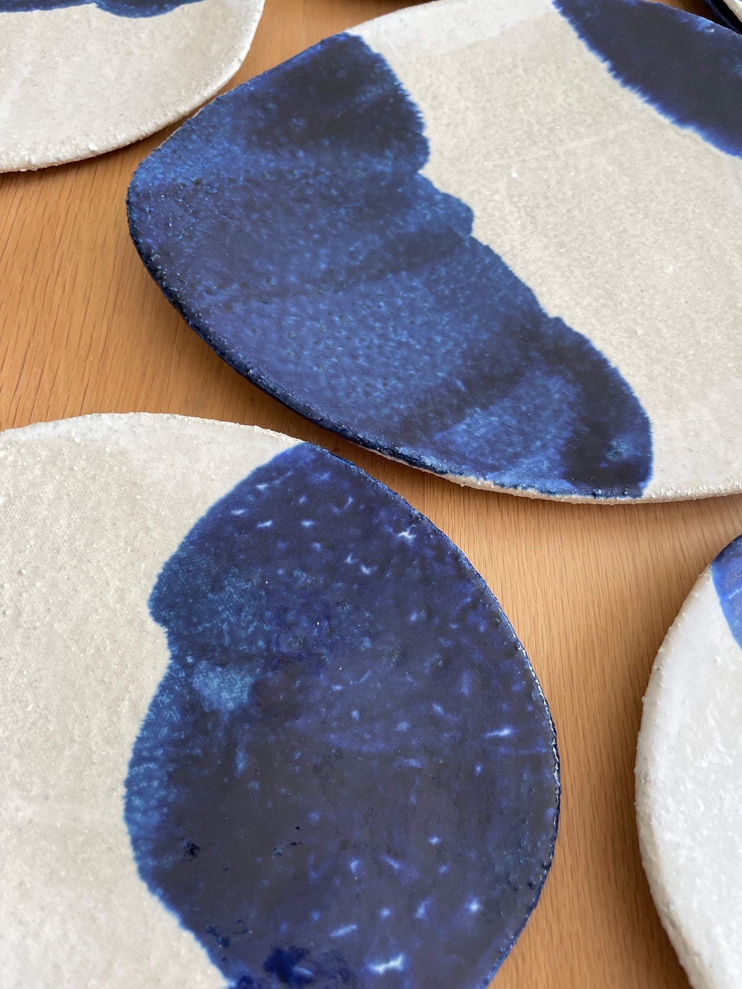 Assiette Azurite