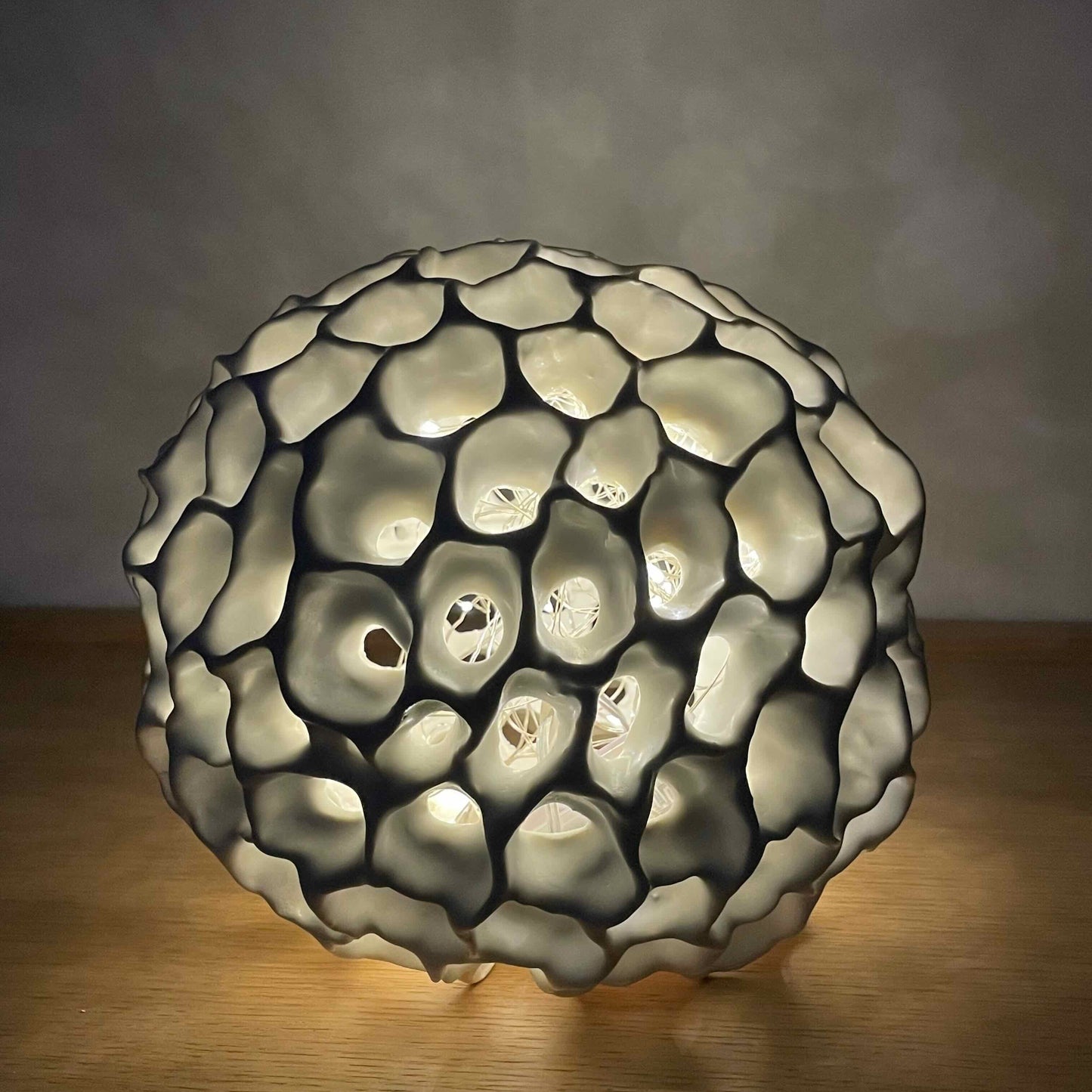 Sculpture Lampe Abysse