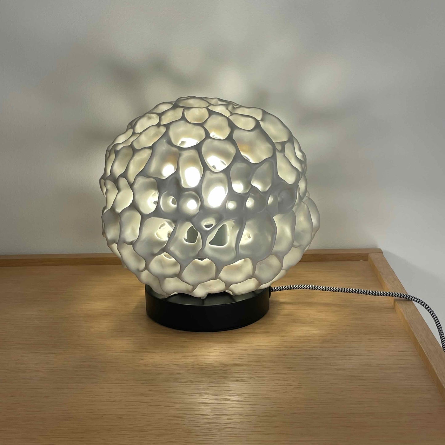 Sculpture Lampe Abysse
