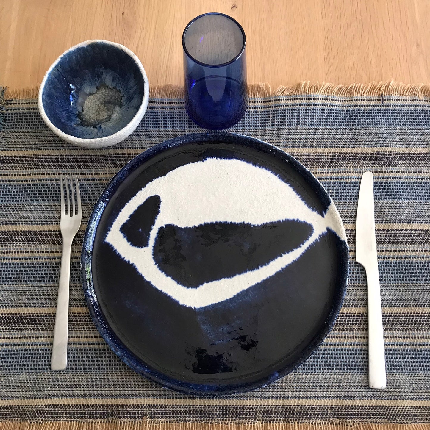 Plat Poisson Indigo