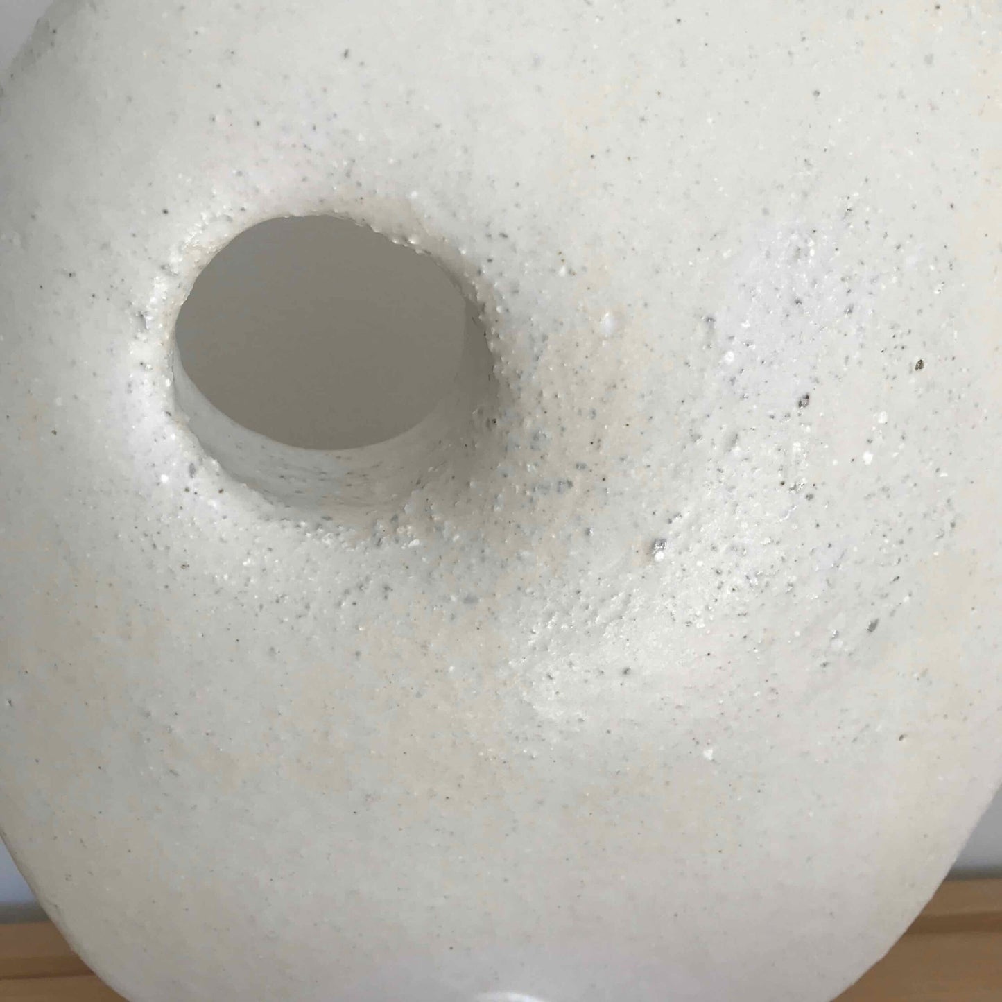 Sculpture White Moon 2