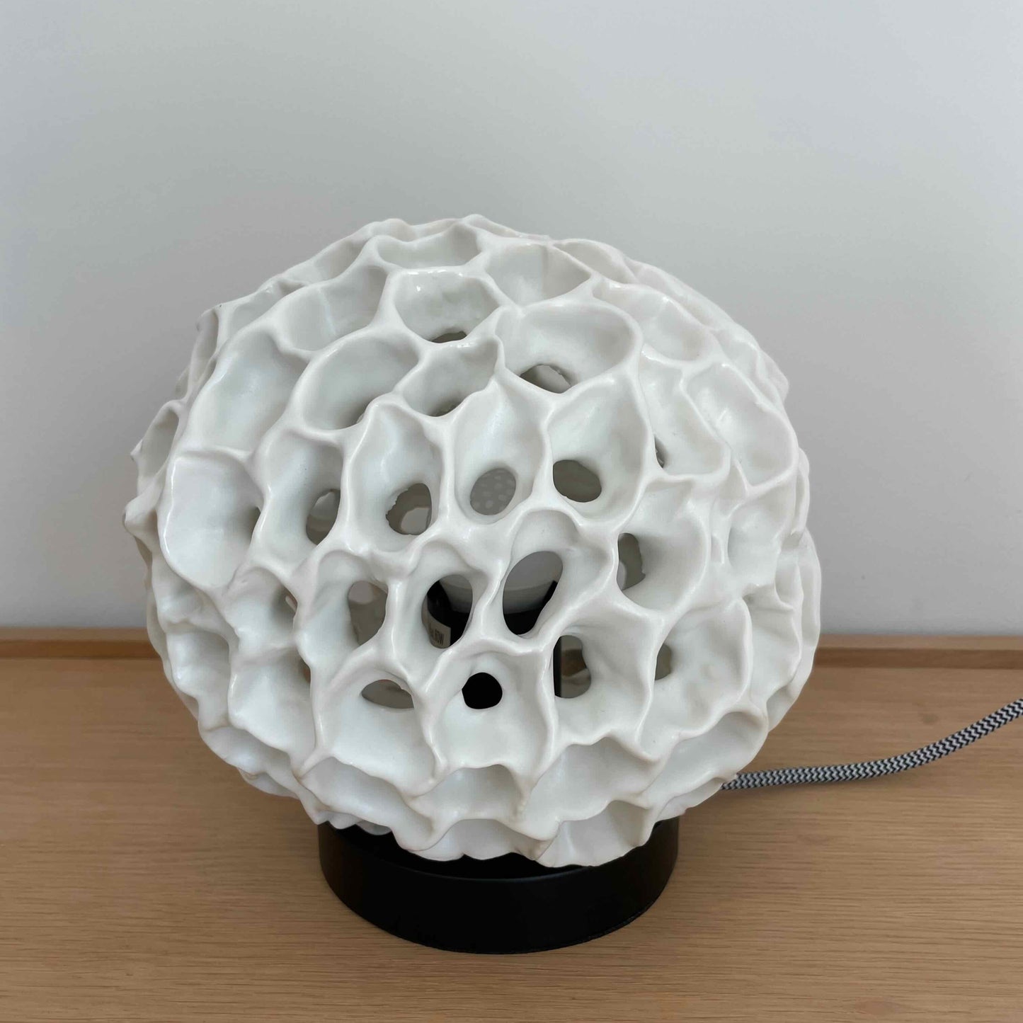 Sculpture Lampe Abysse