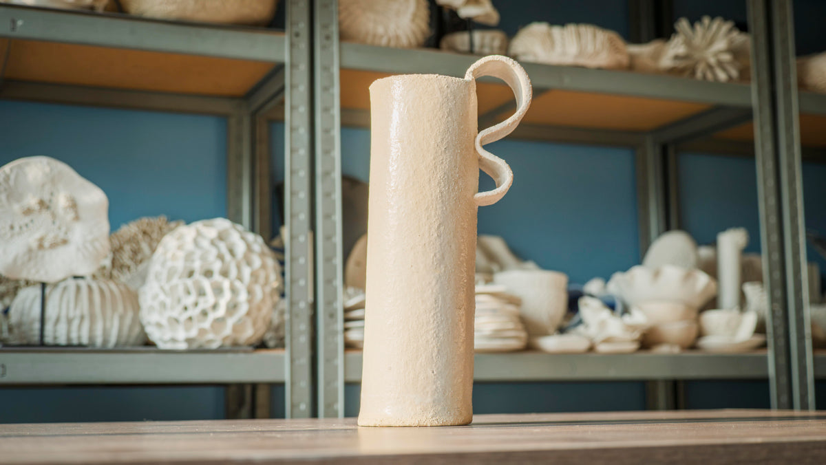 Forfait 1 cours Modelage d'un objet en grès et décor à l'engobe